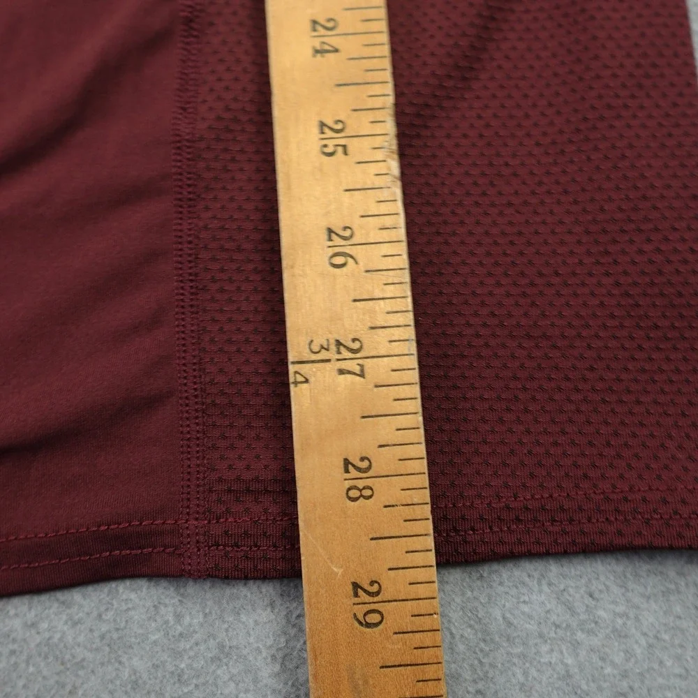 Nike Team Kobe Bryant Shirt Mens XXL Maroon Sheath Logo Training Compression LS‎